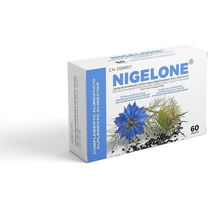 Nigelone Suplemento Alimentar, 60 cápsulas