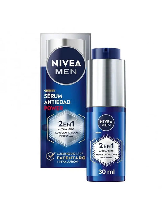 Nivea Men Power Sérum Anti-manchas e Antirrugas 2 em 1, 30 ml