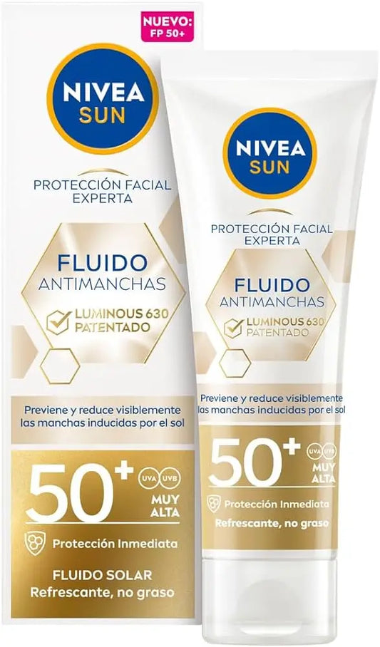 Nivea Sun Luminous 630 Fluido Protetor Solar Fp50, 40 ml