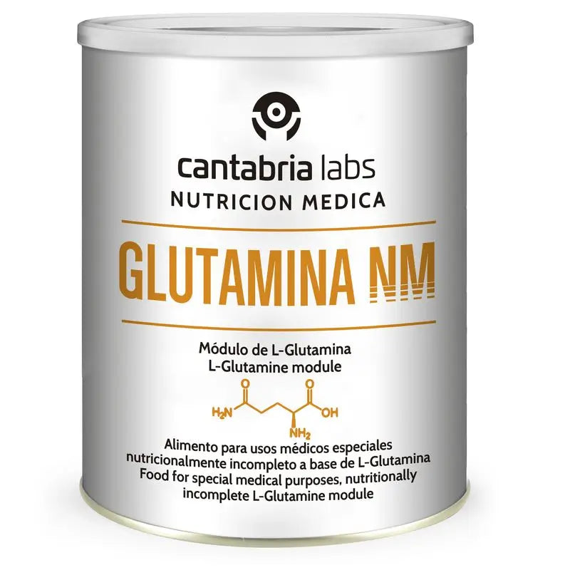 Glutamina, 450 gramas, Cantabria Labs Medical Nutrition