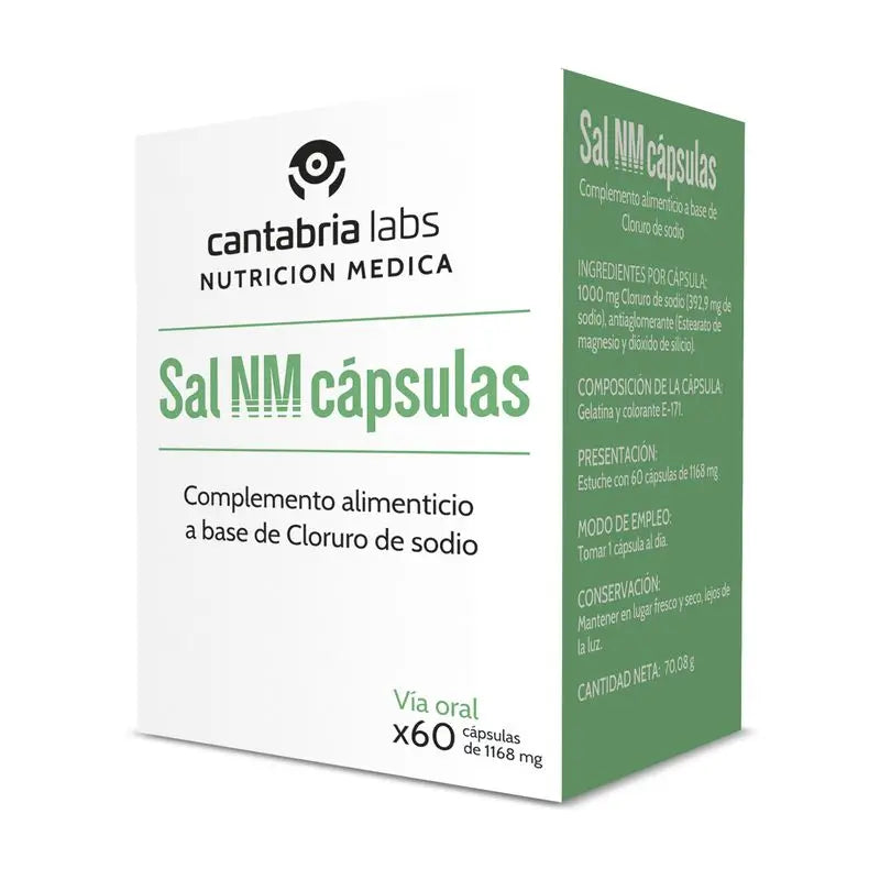 Sal, 60 cápsulas, Cantabria Labs Nutrición Médica