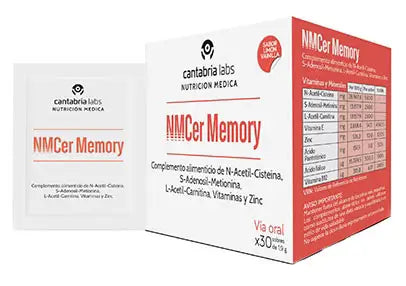 NMCER Memory Suplemento alimentar 30 sachês