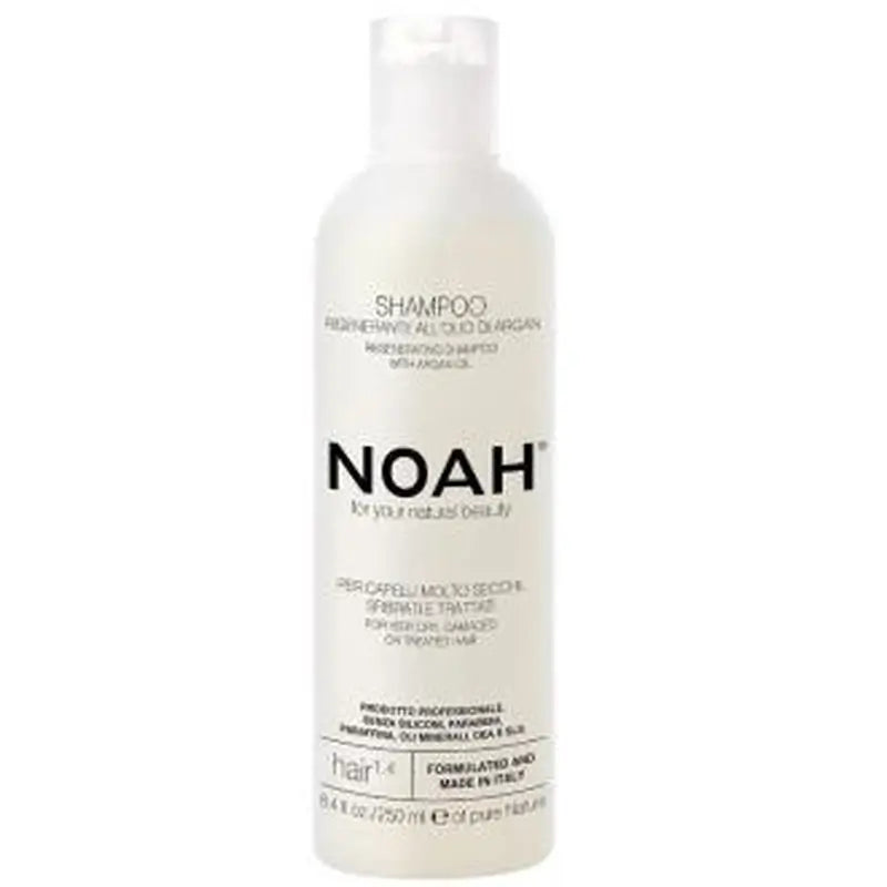 Noah Champu Regenerador Con Aceite De Argan 250Ml. 