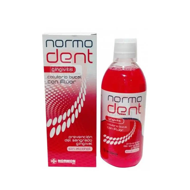 Normon Normodent GingiVITIS Colutorio con Fluor 500 ml