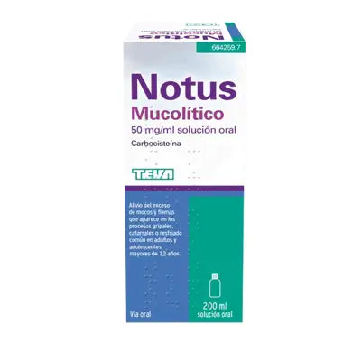 Notus Mucolítico Solución Oral 200 ml