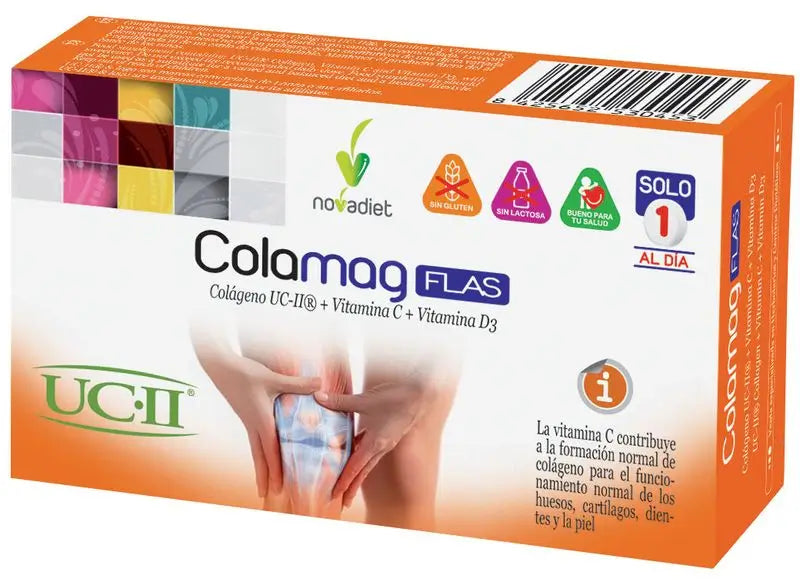 Novadiet Colamag Flas Bucodispersables., 30 Comprimidos      