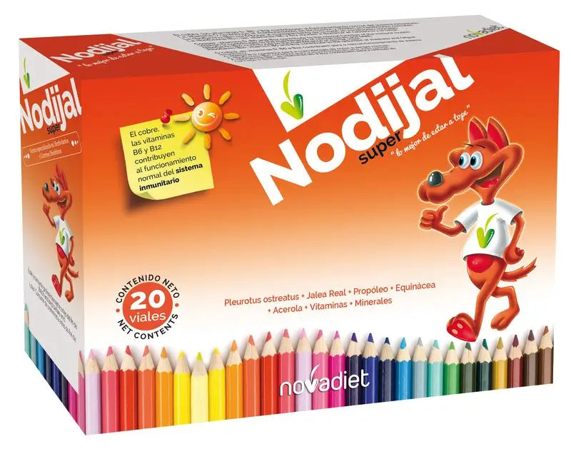 Novadiet Nodijal Super (Jalea Infantil), 20 Viales      