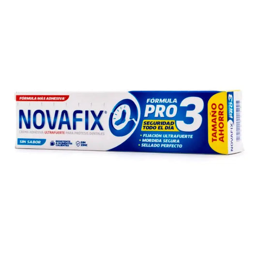 Novafix Pro 3 Creme Adesivo Dentífrico sem sabor 50 gr