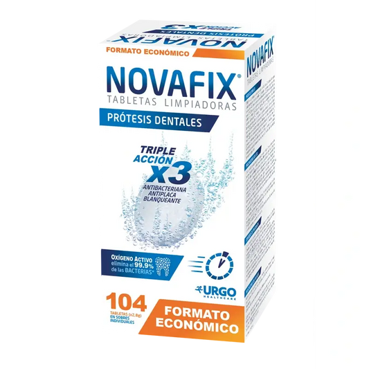 Novafix Cleaners Pastilhas de limpeza antibacterianas - Caixa de 104 unidades, 104 unidades