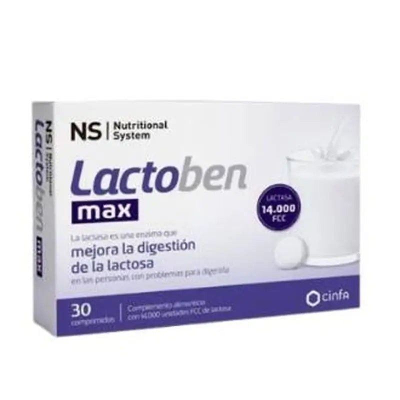 Ns Ns Lactoben Max 30 Comp 