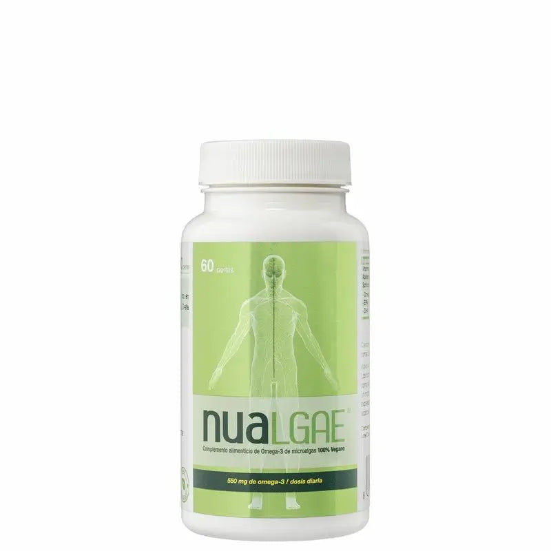 Nua Biological Nualgae Complemento Alimenticio , 60 perlas