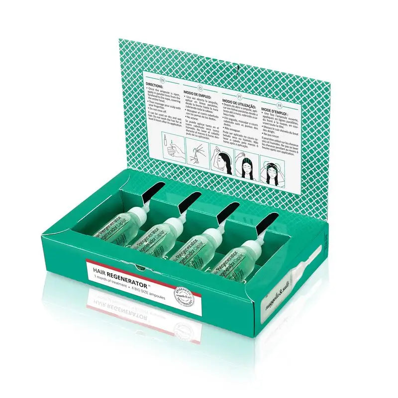 Pack Regenerador Capilar Nuggela & Sule 4Ampx10Ml.