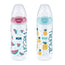 NUK Biberón First Choice Fruits 6-18 Xl Silicona 360 ml, 1 unidad