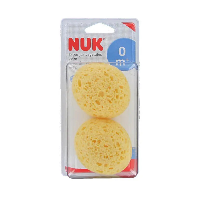 NUK Esponjas 100% Vegetales Bebé 2 unidades