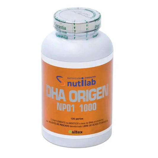 Nutilab Dha Origen Npd1 1000 , 120 perlas