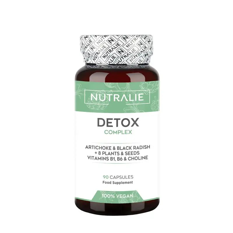 Nutralie Detox Complex + B1 + B6 Purificante e Diurético , 90 cápsulas