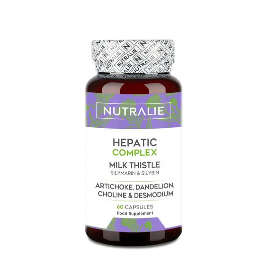 Nutralie Hepatic Complex Cardo mariano + Alcachofra + Dente-de-leão , 60 cápsulas