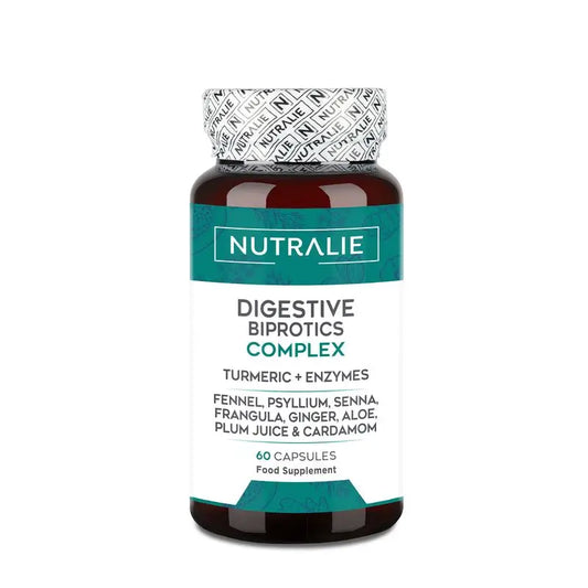 Nutralie Probiotic Digestive Complex Curcuma + Enzimas Digestivas 60 cápsulas