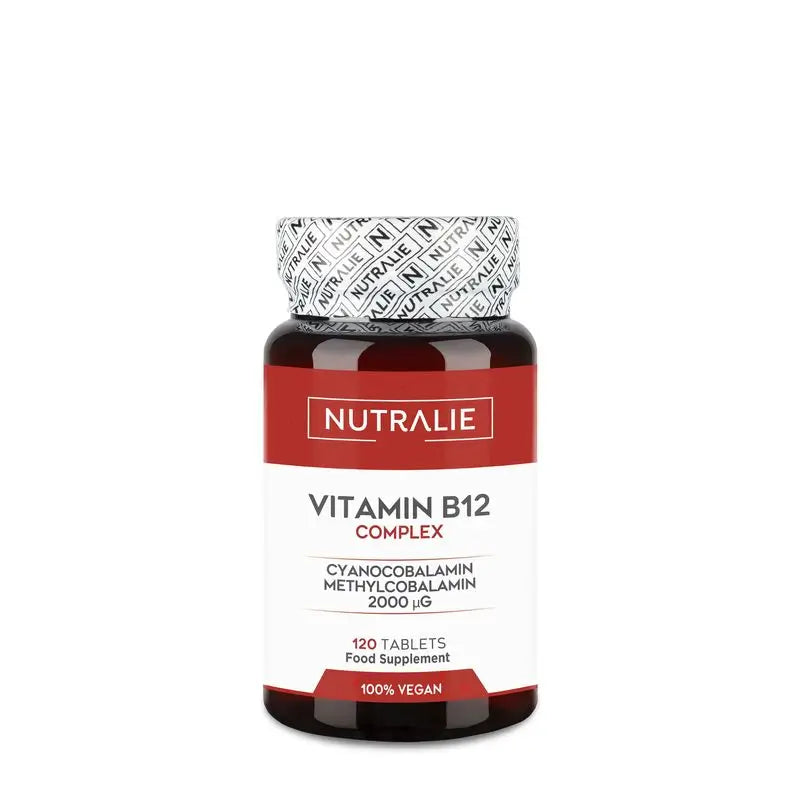 Nutralie Vitamin B12 Complex 2000 Mcg Cansaço , 120 comprimidos