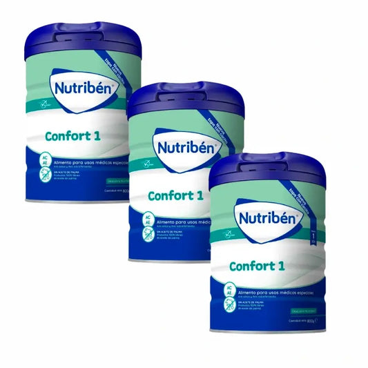 Nutriben Comfort Milk 1 , 3 x 800g