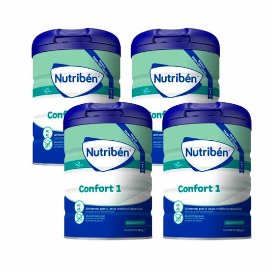 Nutriben Comfort Milk 1 , 4 x 800 gramas