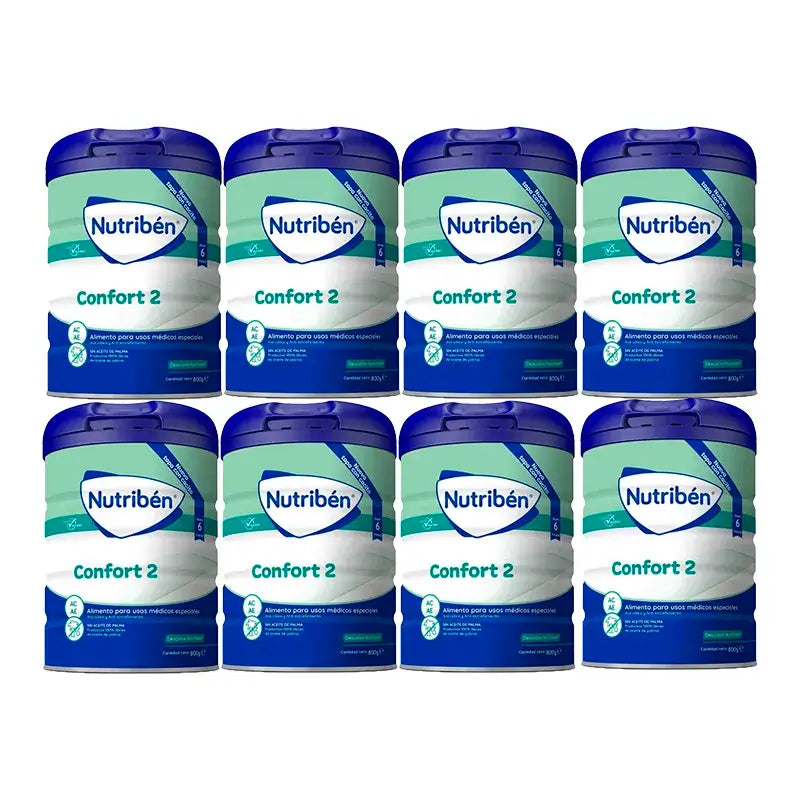 Nutriben Comfort Milk 2 , 8 x 800g