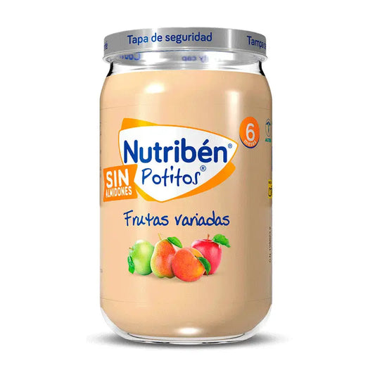 Nutribén Potito Frutas Variadas, 235 gr