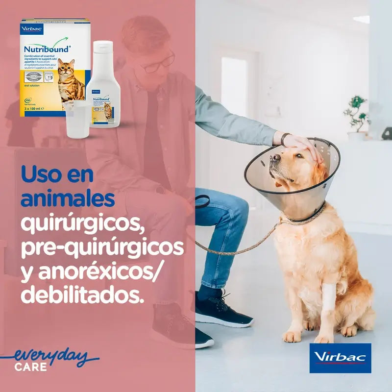 Virbac Nutribound Gatos Caixa 3 x 150 ml