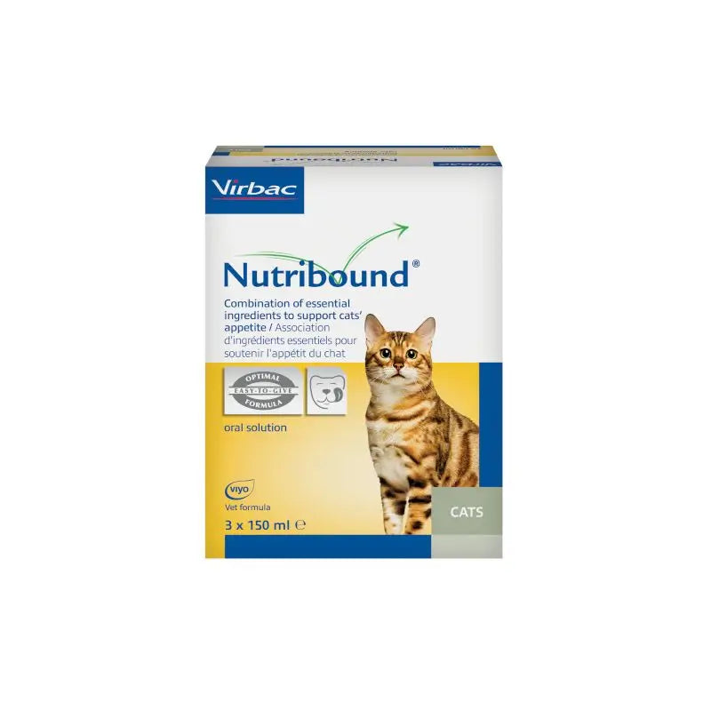 Virbac Nutribound Gatos Caixa 3 x 150 ml