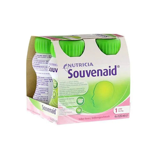 Nutricia Souvenaid Batidos Sabor Fresa 4 Unidades x125 ml