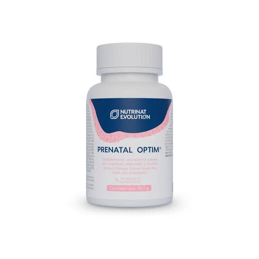 Nutrinat Evolution Prenatal Optim , 60 cápsulas