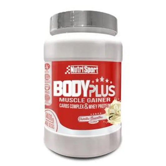 Nutrisport Bodyplus Vainilla 1,4Kg.