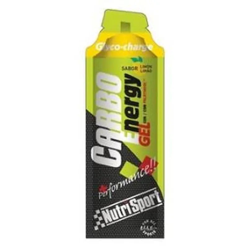 Nutrisport Carbo Energy Gel Limon Caja 18Unid.