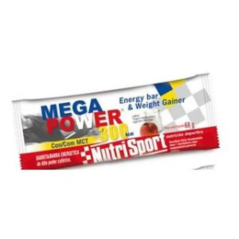 Nutrisport Megapower Barritas Yogurt-Melocoton Caja 12Unid