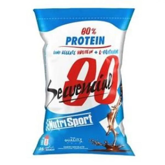 Nutrisport Secuencial 80 Chocolate Bolsa 500Gr.