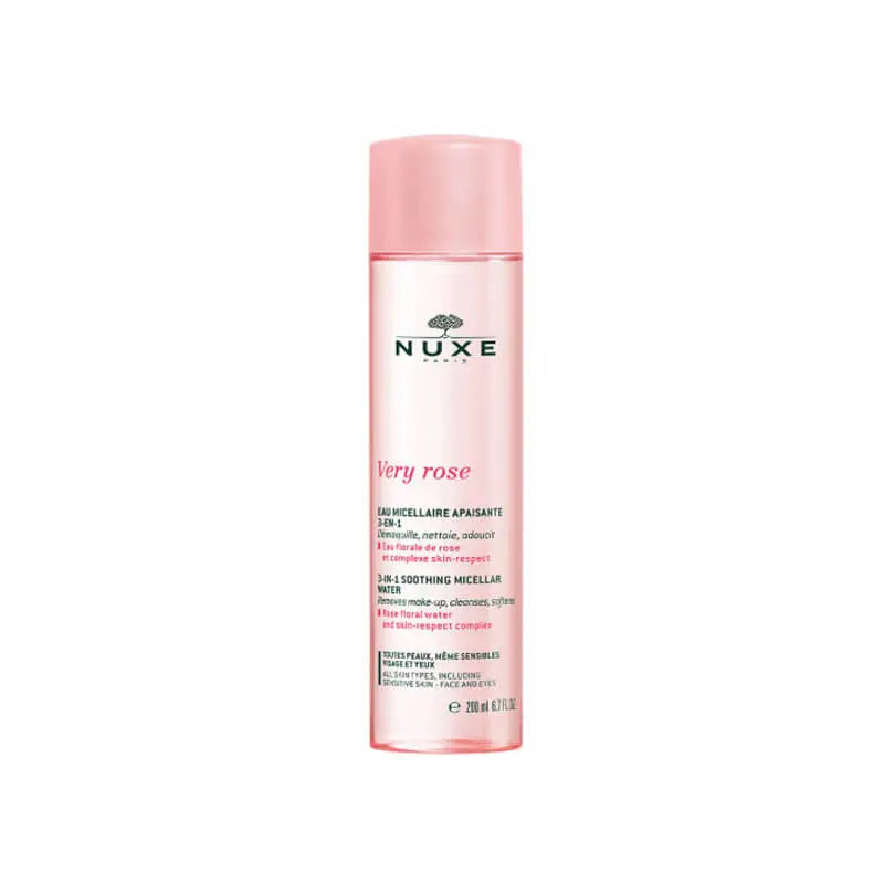 Nuxe Very Rose Agua Micelar Calmante 3 En 1 200 ml