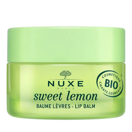 Bálsamo labial Nuxe Sweet Lemon com aroma a merengue de limão