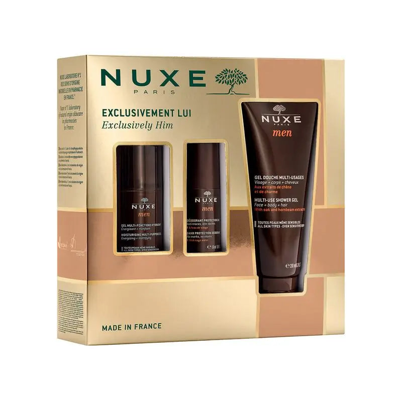 Nuxe Men's Treatment Coffret - Os cuidados indispensáveis para o homem Indispensáveis num Coffret de Tratamento para Homem