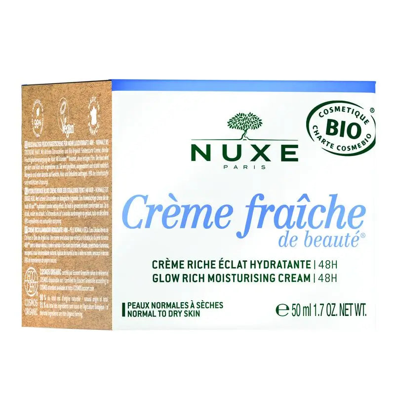 Nuxe Crème Fraîche De Beauté® - Creme Luminoso Hidratante Rico 48H