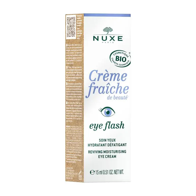 Nuxe Crème Fraîche De Beauté® - Tratamento de Olhos Hidratante Orgânico Eye Flash