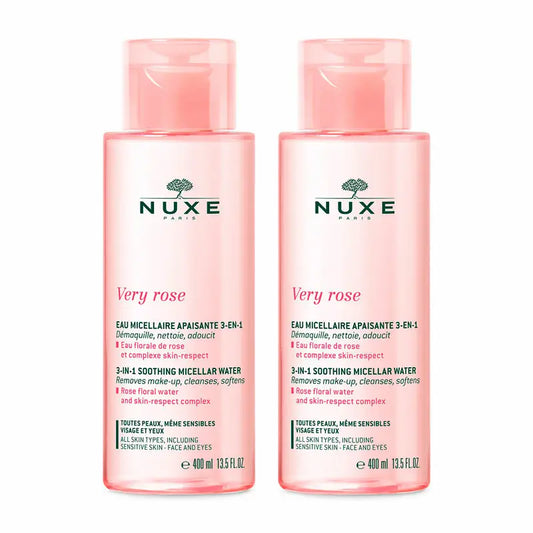 Nuxe Duplo Very Rose Agua Micelar, 2X400 ml