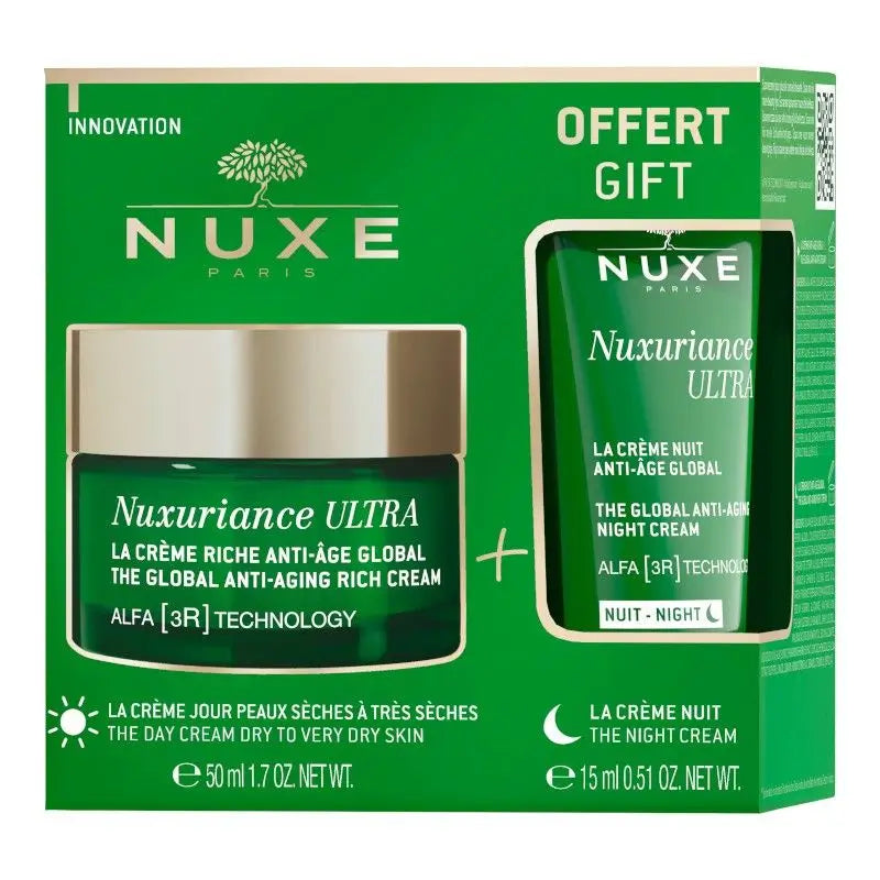 Nuxe Nuxuriance Ultra Rich Global Anti-Ageing Cream + Global Night Cream 15Ml Oferta gratuita