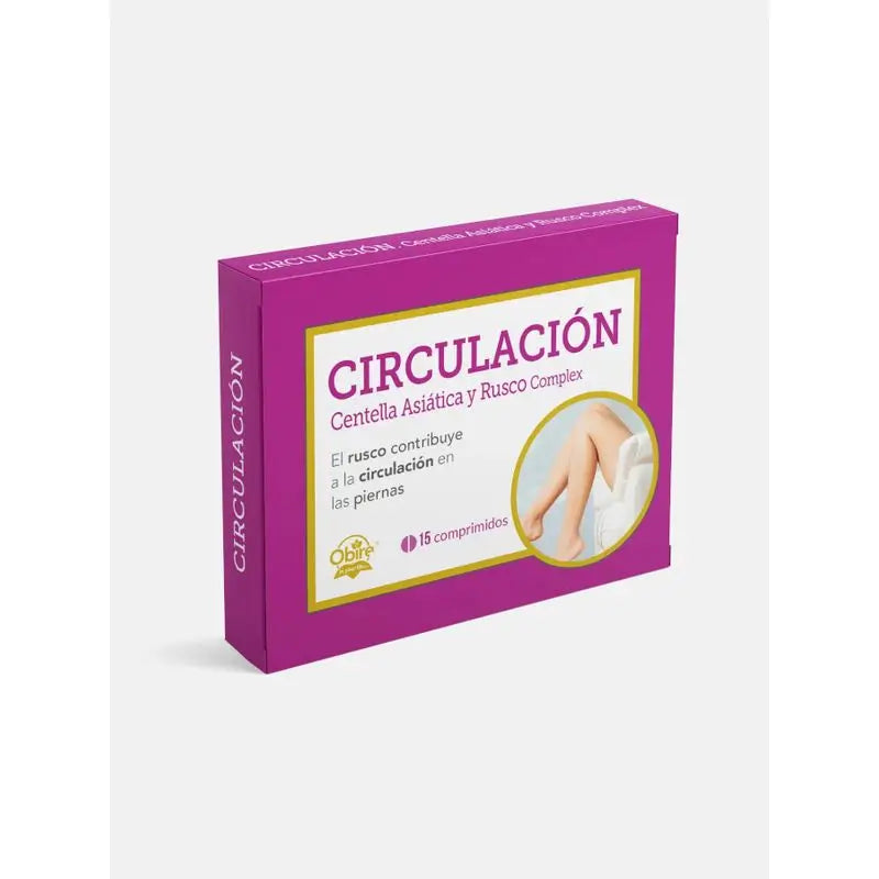 Obire Circulacion Travel Line, 15 comprimidos