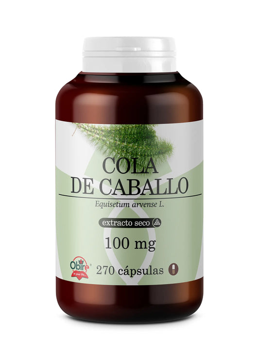 Obire Cavalinha de Grande Formato 100 Mg, 270 cápsulas