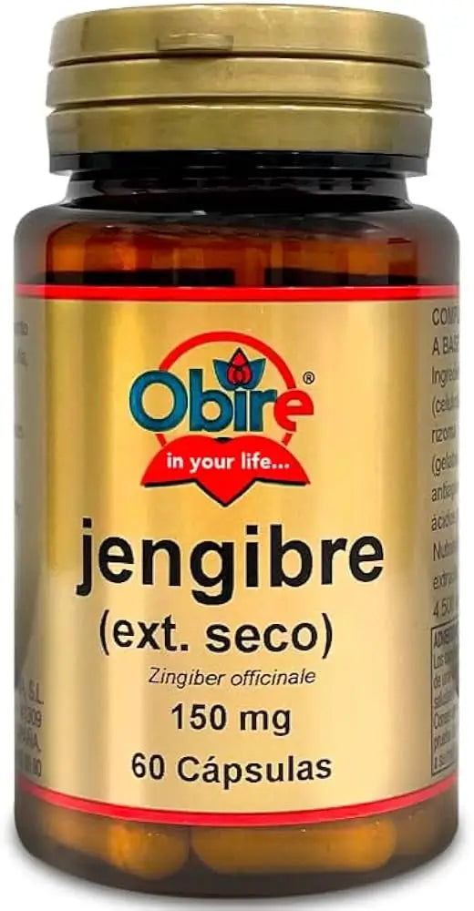 Obire Jengibre 150Mg ( Ext.Seco) 60 Cápsulas