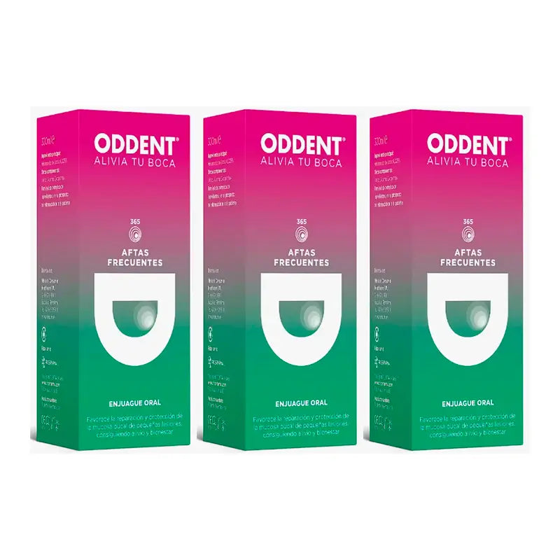 Oddent Triplo Bochecho Oral 3 x 150 ml