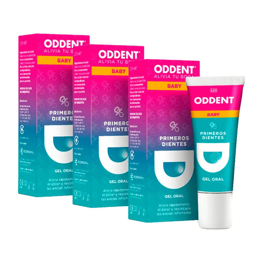 Oddent Triplo Baby Gel Oral 3 x 20 ml