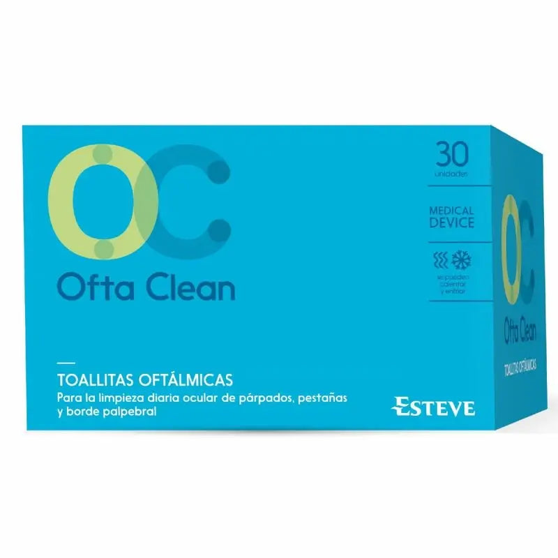 Oftaclean Toallitas Oftalmológicas, 30 Toallitas