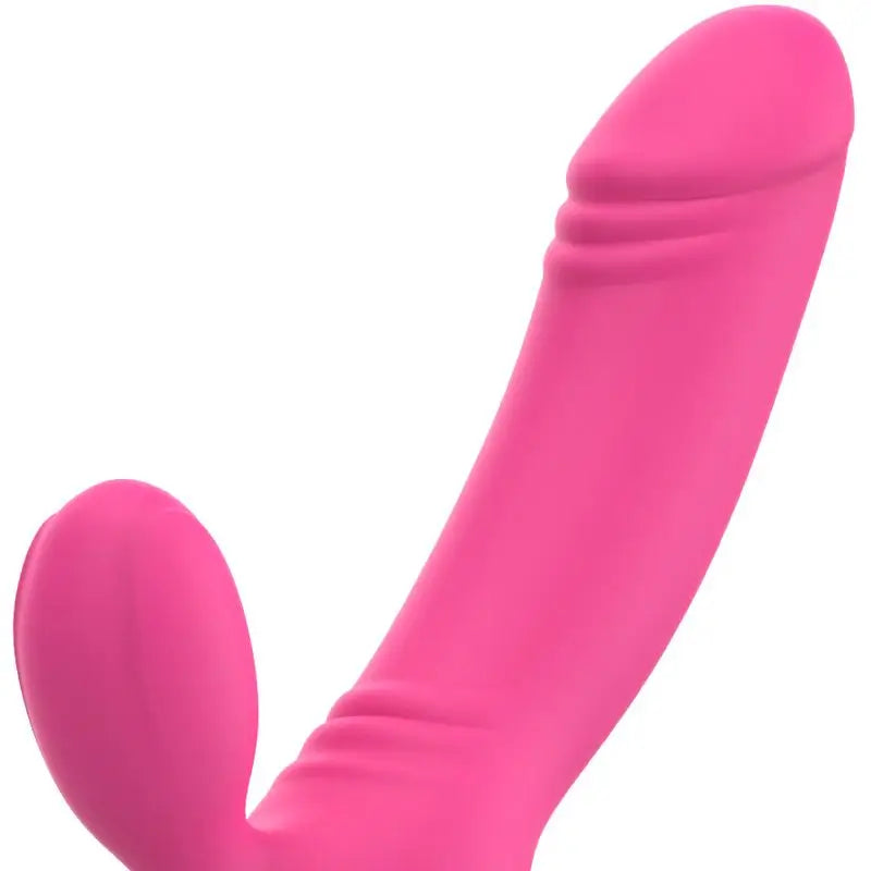 Ohmama Vibrators Bix Vibrador Doble Estimulación Xmas Edition Rosa