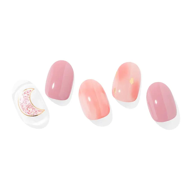 Ohora Gel Nails - Rose Moon, 30 unidades